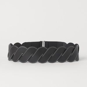 Braided waist belt